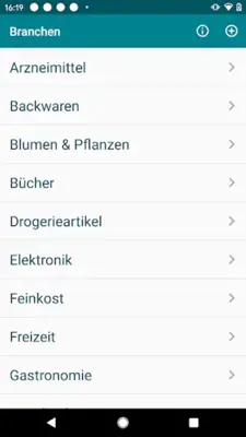 Solingen liefert android App screenshot 2